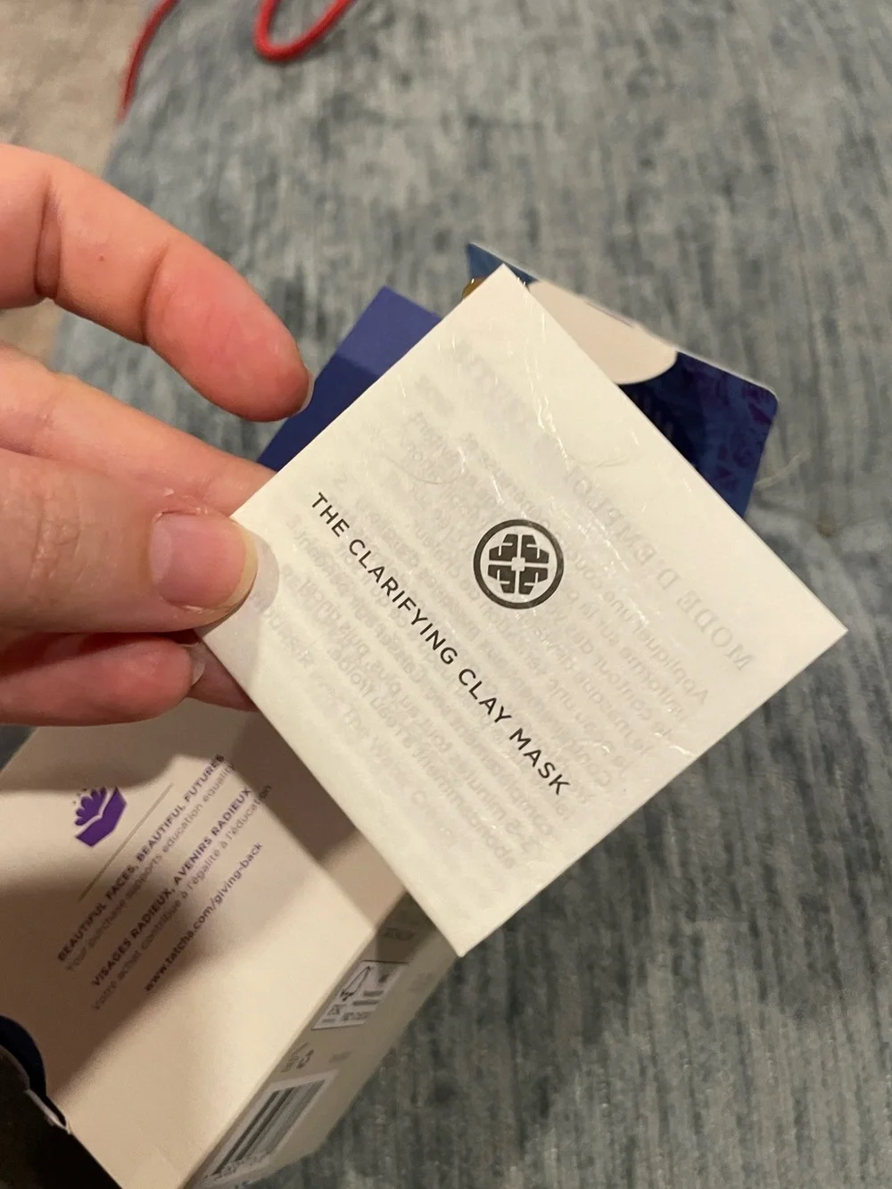 New Tatcha Clarifying Clay Face Mask 1.7 Oz Smoothing Pore Refining Auth R $74!